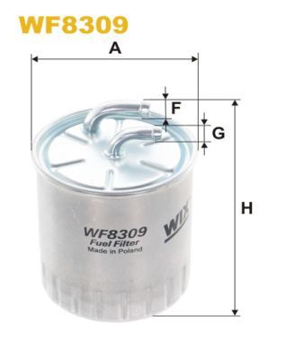 WIX FILTERS Топливный фильтр WF8309